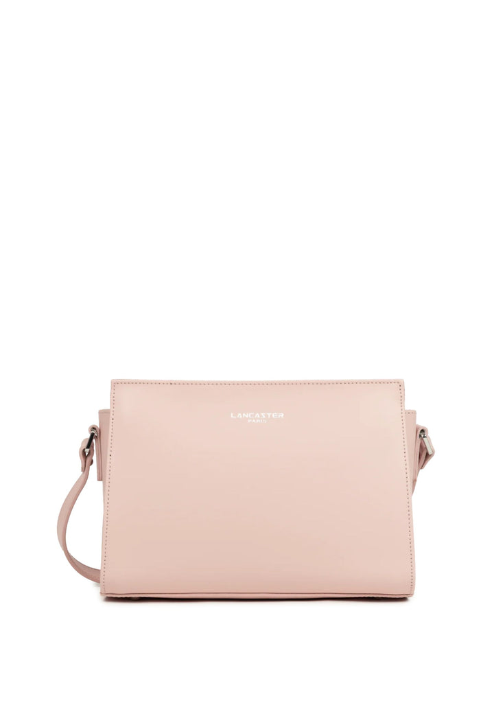 Lancaster Borsa a tracolla Zippée S Smooth Poudre