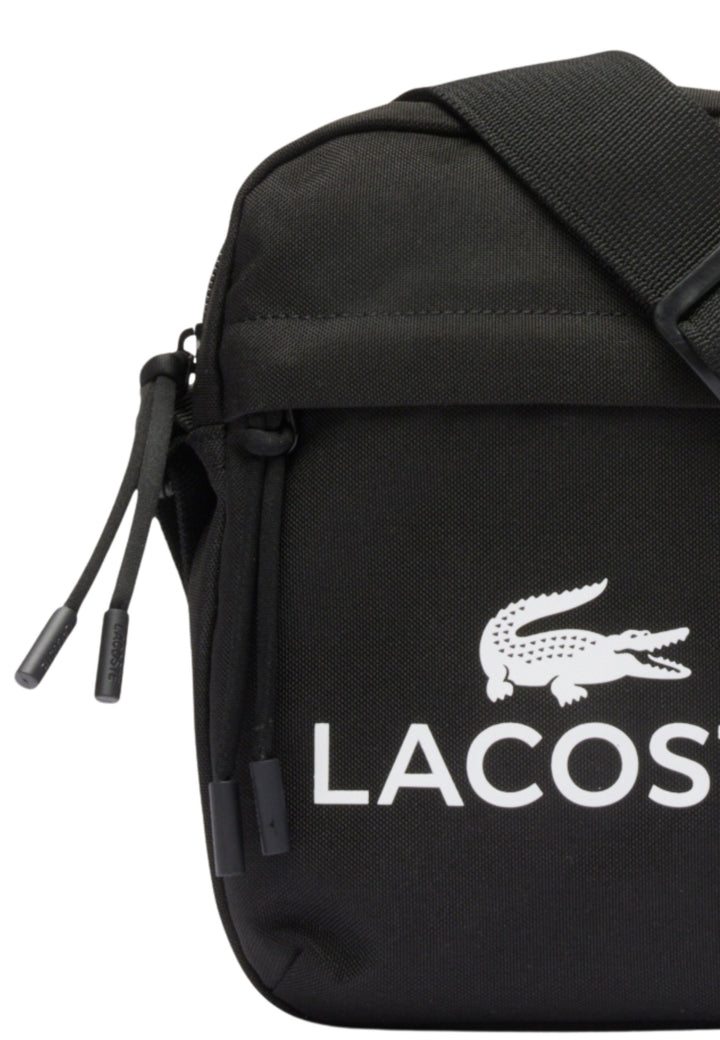 Lacoste Borsa a cartella Croc Sport Nero