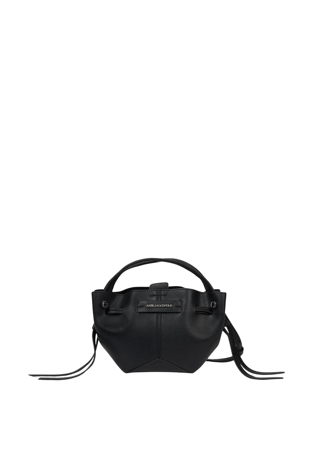 Karl Lagerfeld Black Bucket Bag