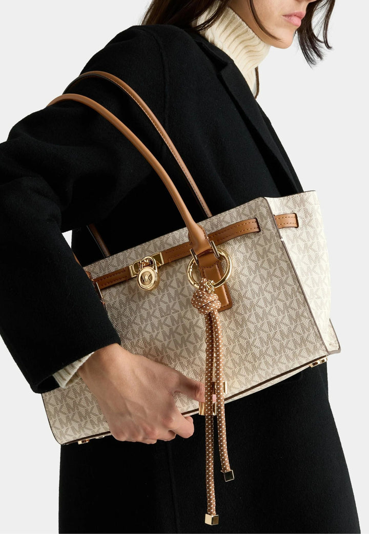 Michael Kors Sac Bandoulière Hamilton Moderne Beige