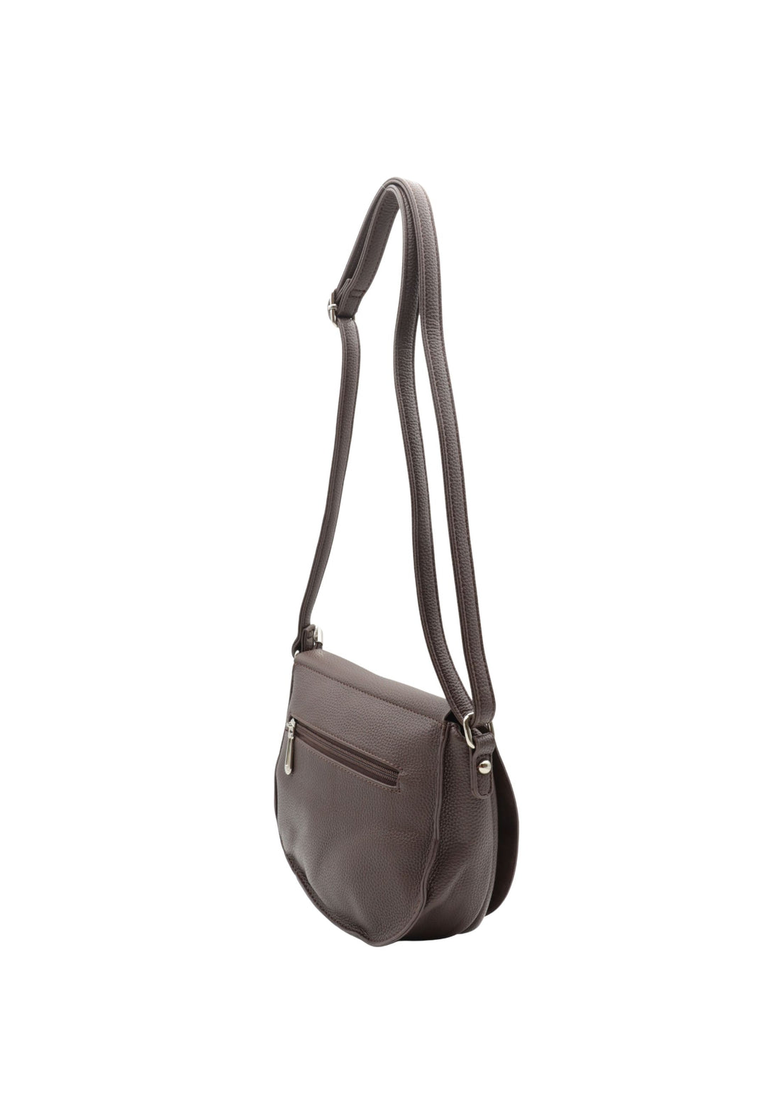 Bolsa a tiracolo com aba F7533 Flora & Co Chocolate
