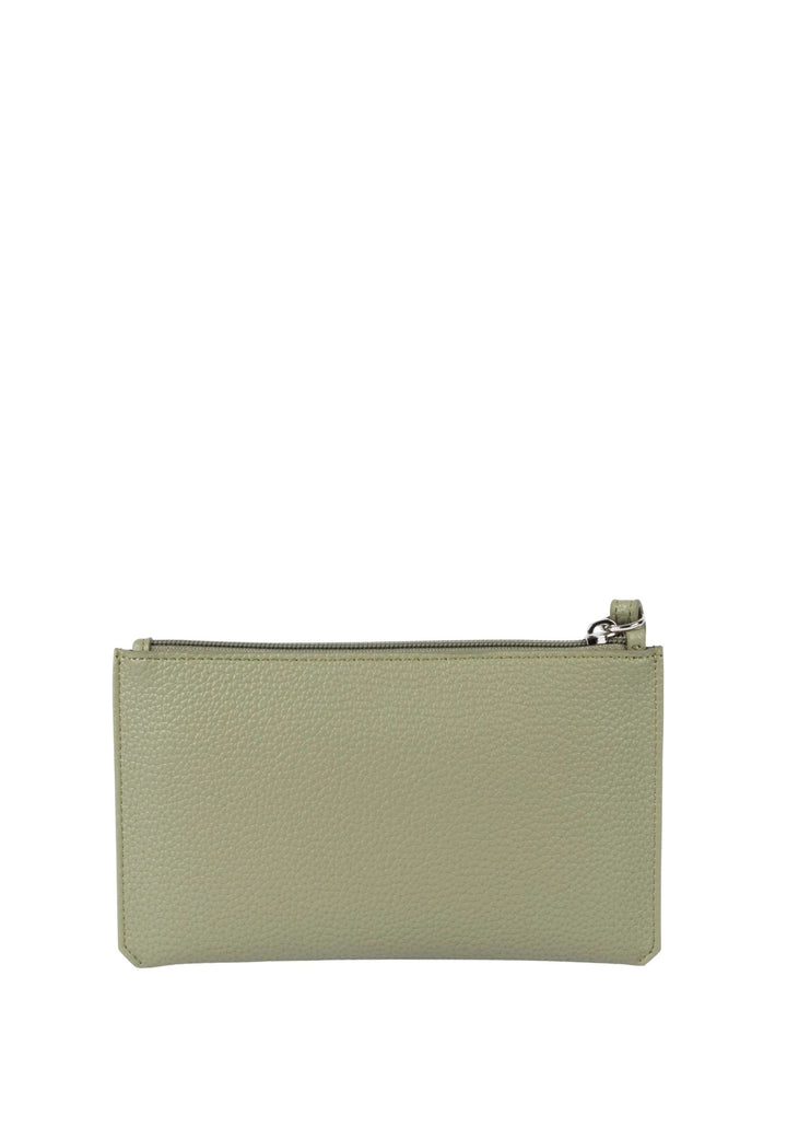 Lancaster Pochette Zippé Maya Double KBA 117-011 Azeitona