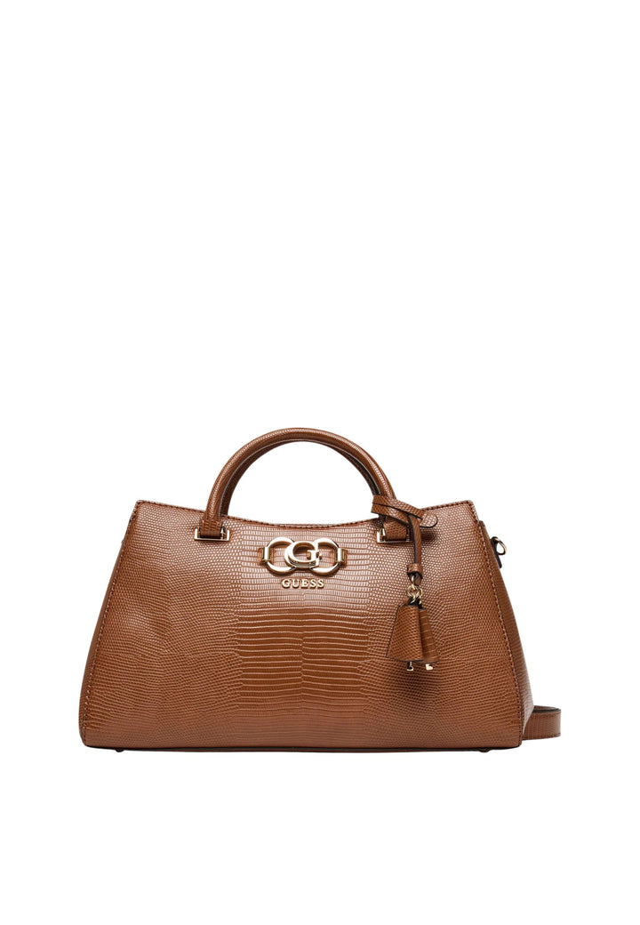 Guess Borsa a tracolla Anadela 3 Comp Satch Cognac