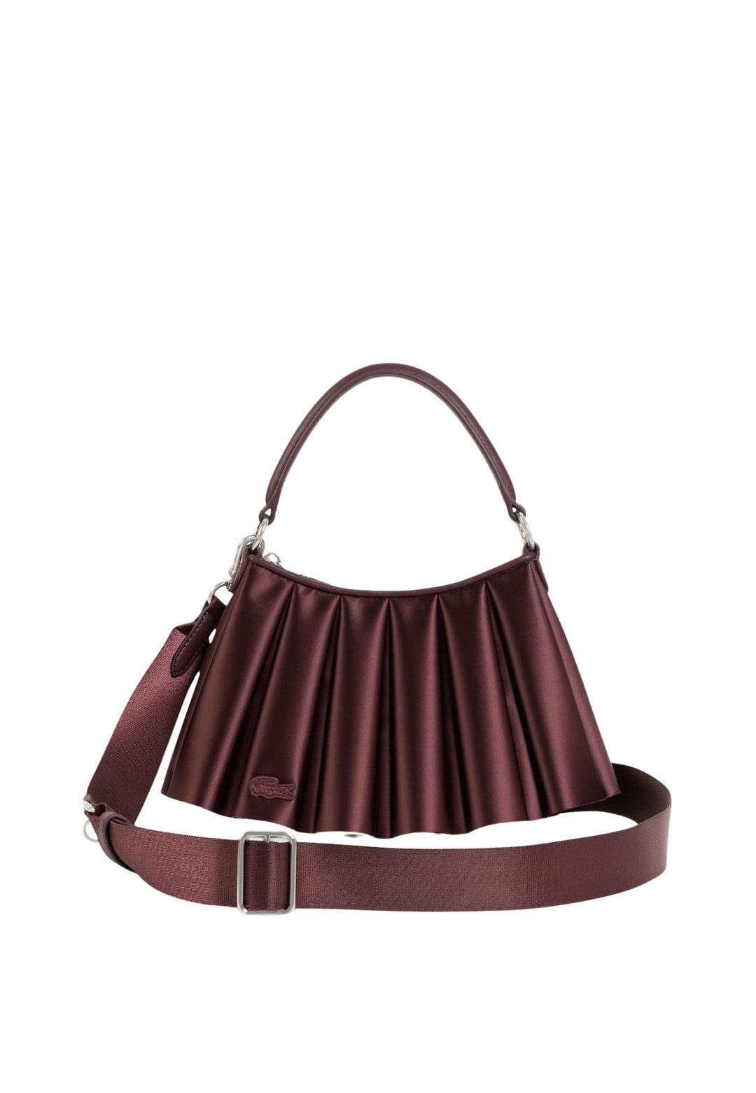 Lacoste Petit sac à main satin Lenglen Oxalis