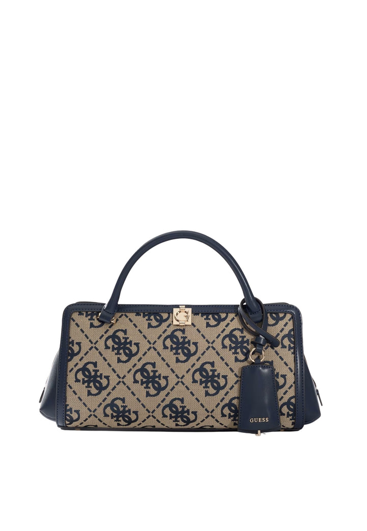 Guess Håndtaske Audrey Petit Monogramme Navy Logo