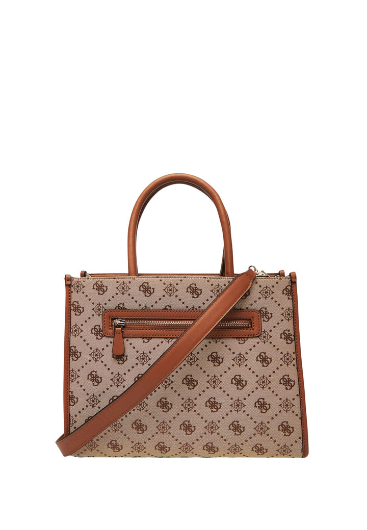 Guess Sacs à main Neda Hobo Shoulder B Latte Logo