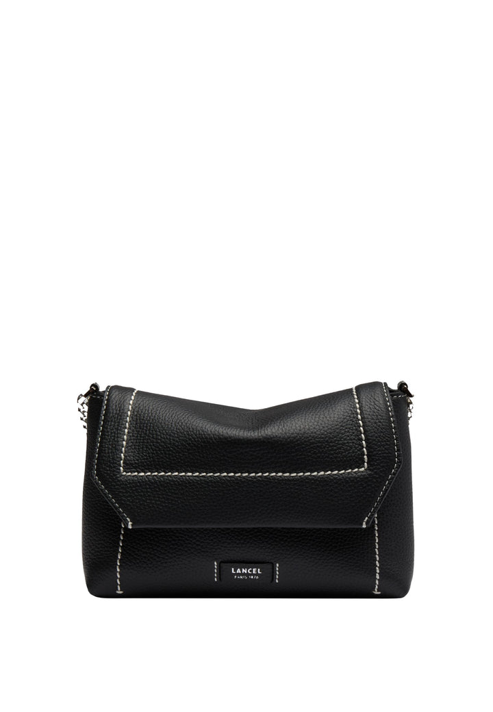 Lancel Torebka z klapką S Ninon Soft Czarny Kobieta