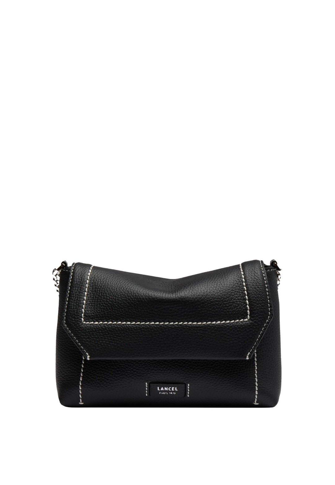 Lancel Torebka z klapką S Ninon Soft Czarny Kobieta
