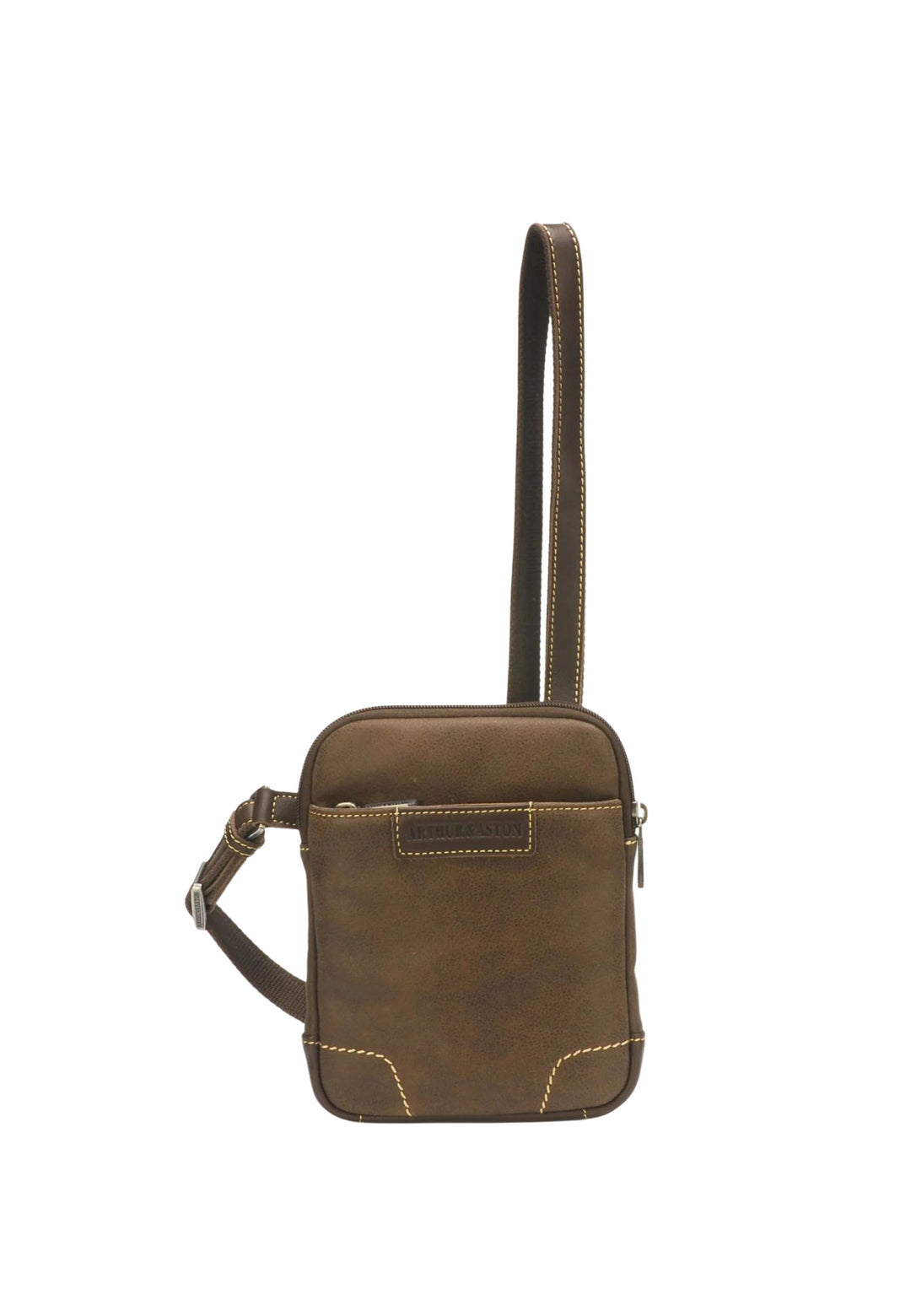 Arthur & Aston Borsa Uomo 2158-06 Castagna
