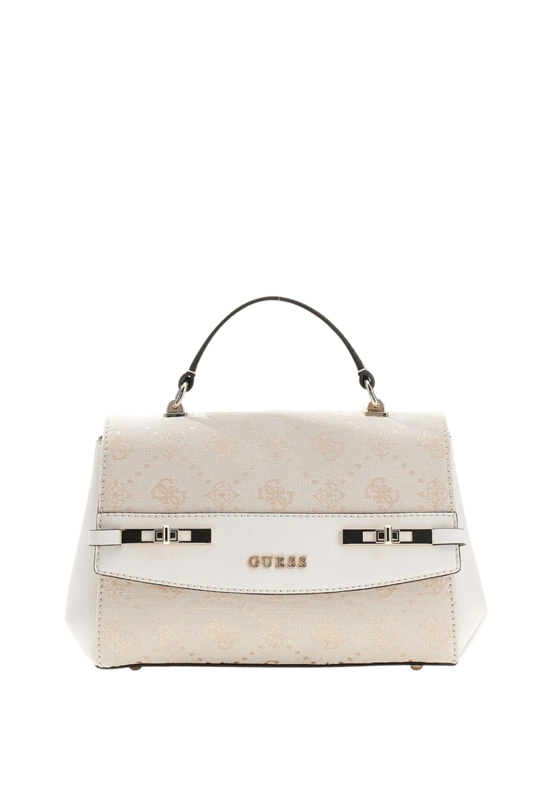 Guess Borsa a tracolla Melinda Logo Tri Com Off White Logo