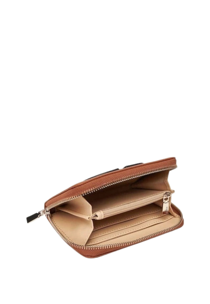 Guess Portafoglio da viaggio / Portafoglio Eco Ali Slg Small Zi Cognac