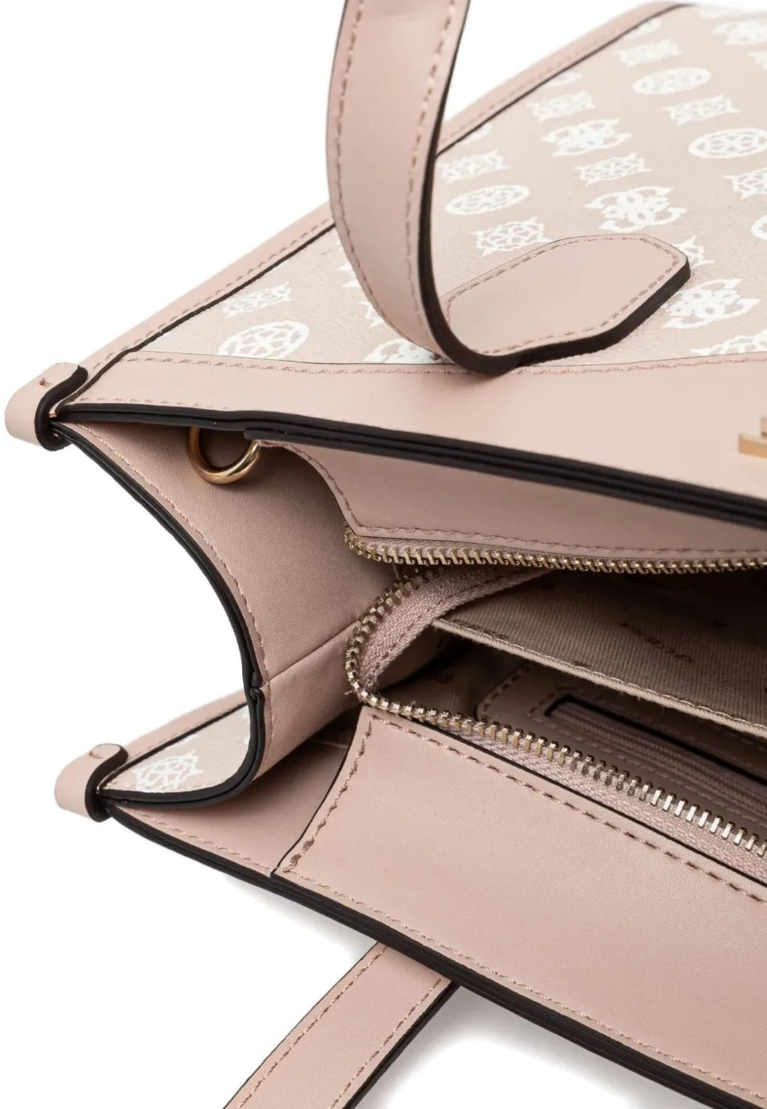 Mala Tote Guess Silvana 2-Comp Sand Logo