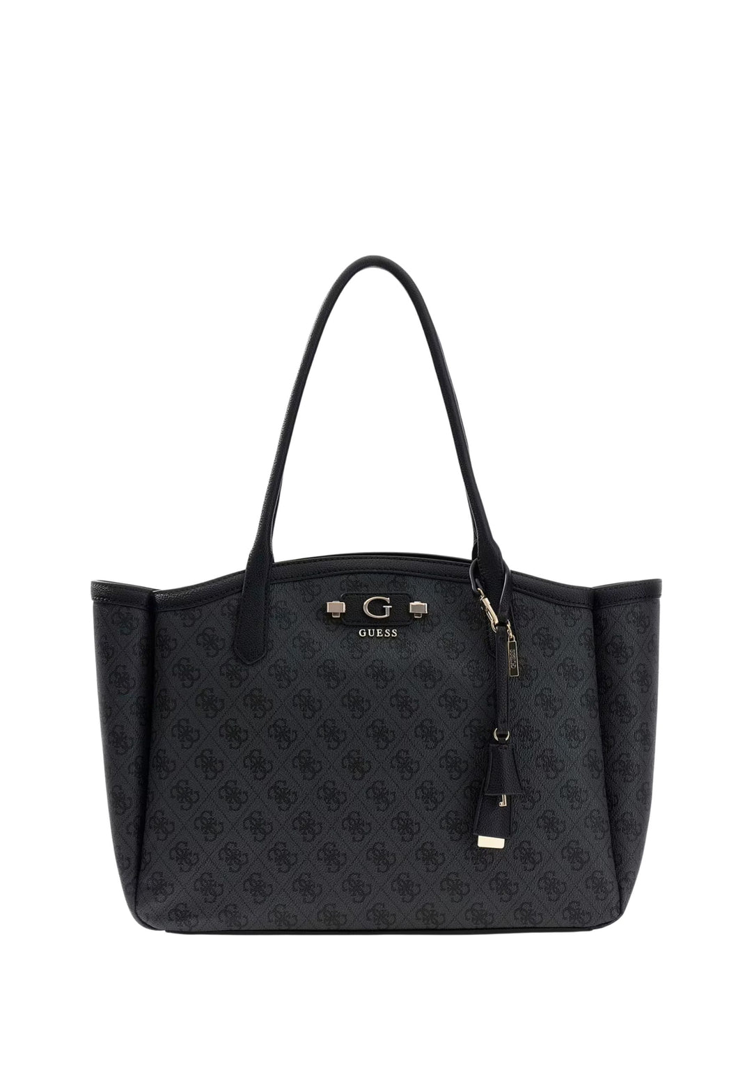 Mala Tote Guess Lindsey Logótipo Carvão