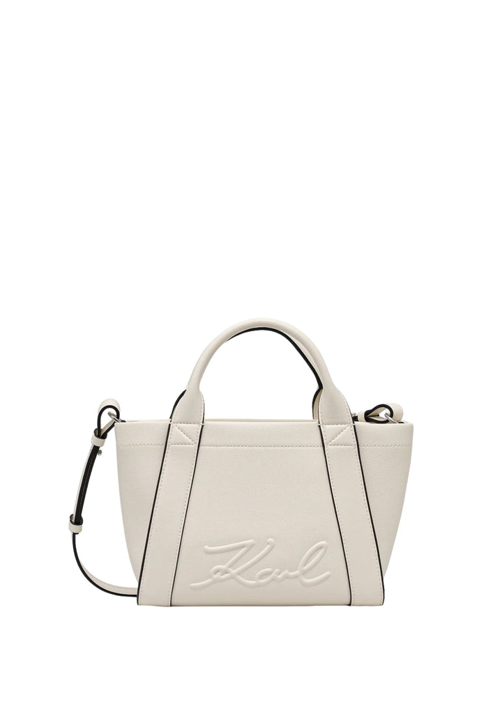 Karl Lagerfeld Sac Cabas K/VILLE Blanc
