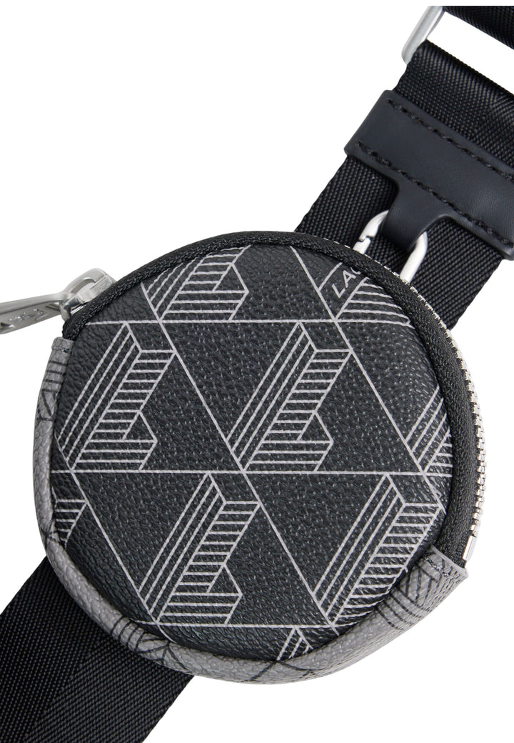 Lacoste Sacoche The Blend Mono Noir Gris