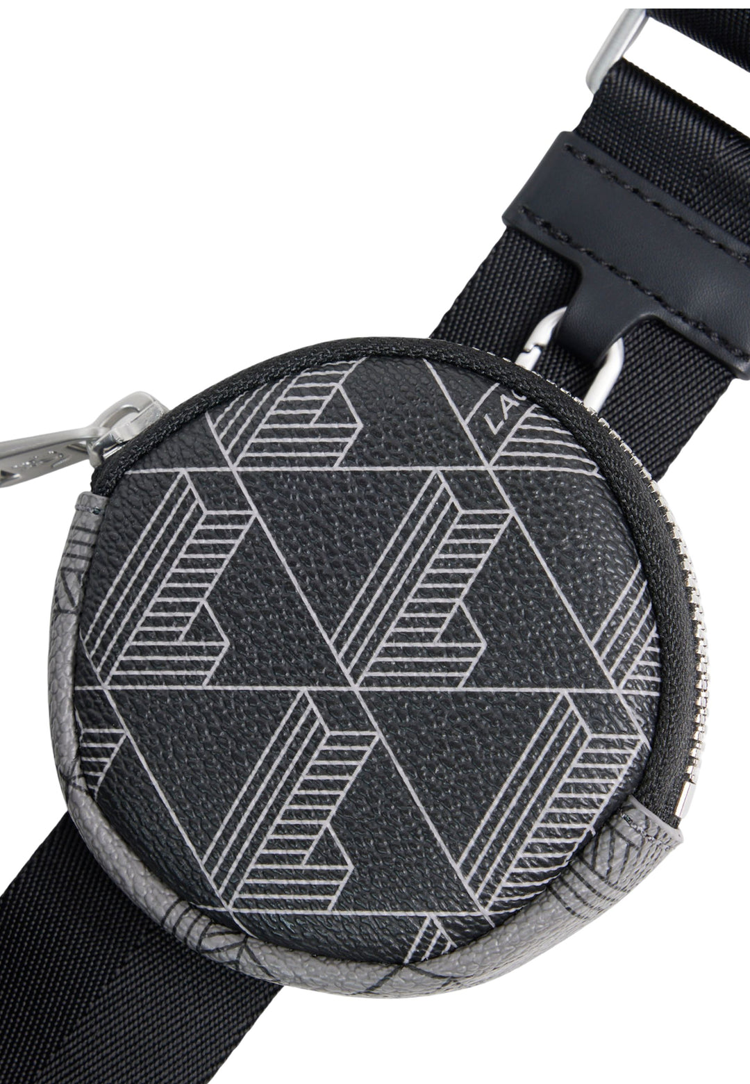Lacoste Sacoche The Blend Mono Noir Gris