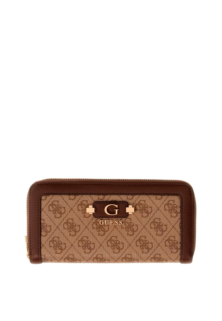 Guess Rejse tegnebog / Tegnebog Lindsey Grand Latte Logo