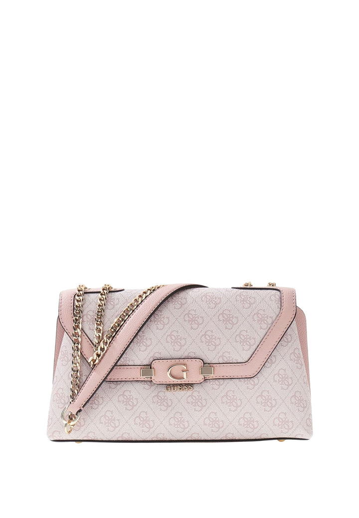 Guess taske med klap Lindsey Orchid Logo