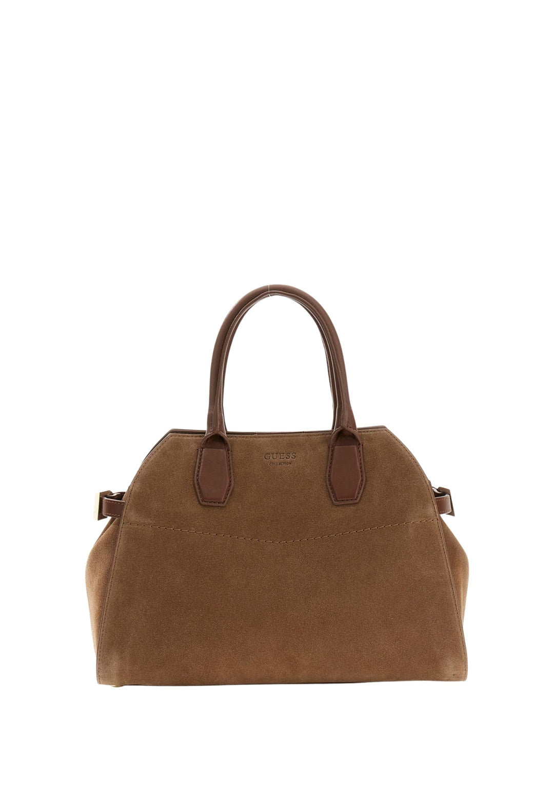 Guess Sac Bandoulière Yulia Small Satchel Chocolate