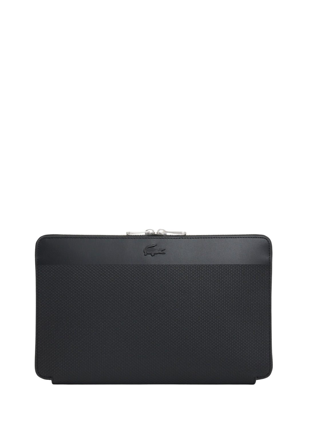 Lacoste Chantaco Men's Leather Clutch Black