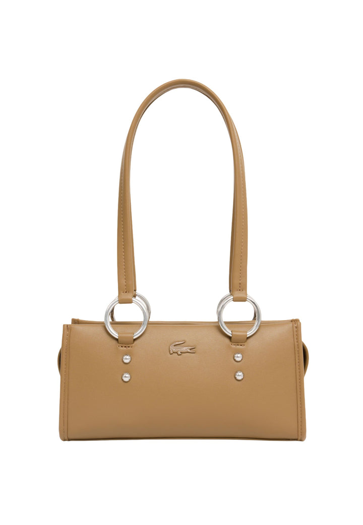 Lacoste Celys Brown Cookie Crossbody Bag