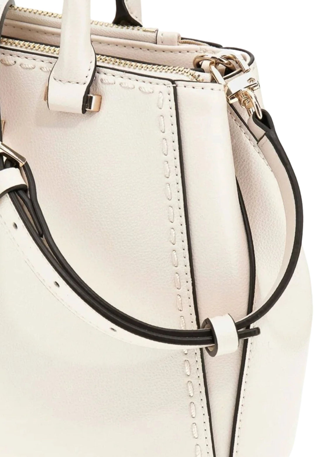 Guess Borsa a tracolla Anadela 3-Comp Bianco