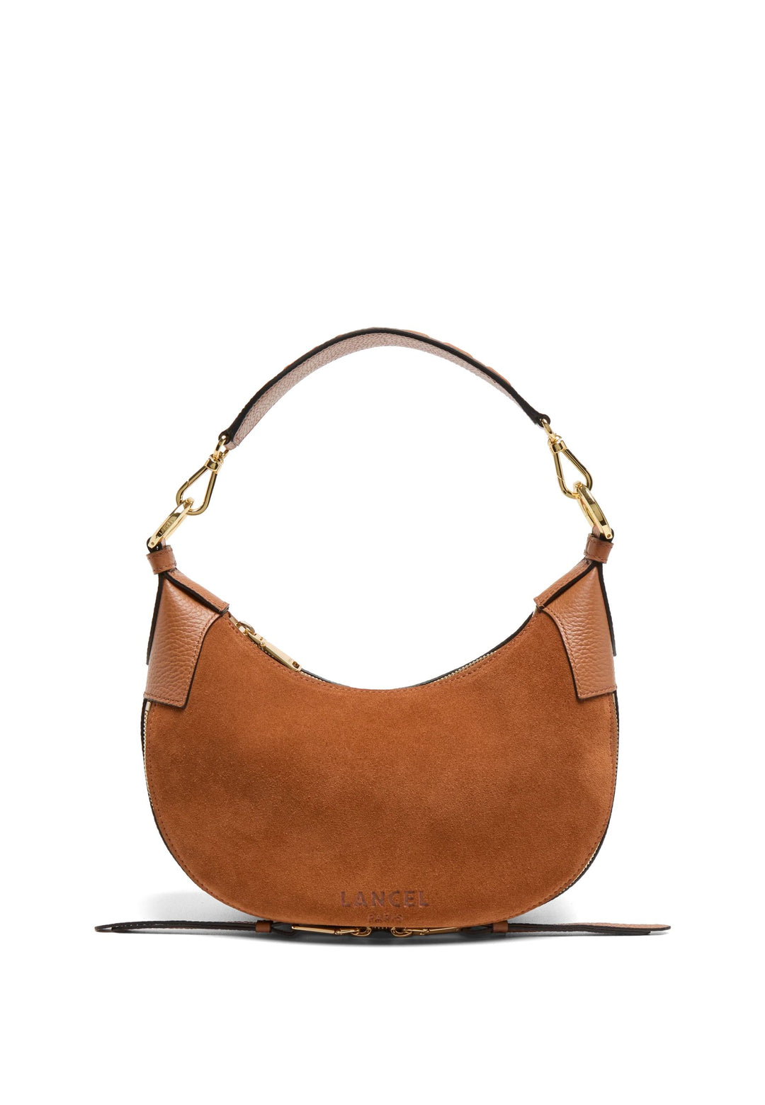 Lancel Origami Bolso Hobo S Cuero Camel