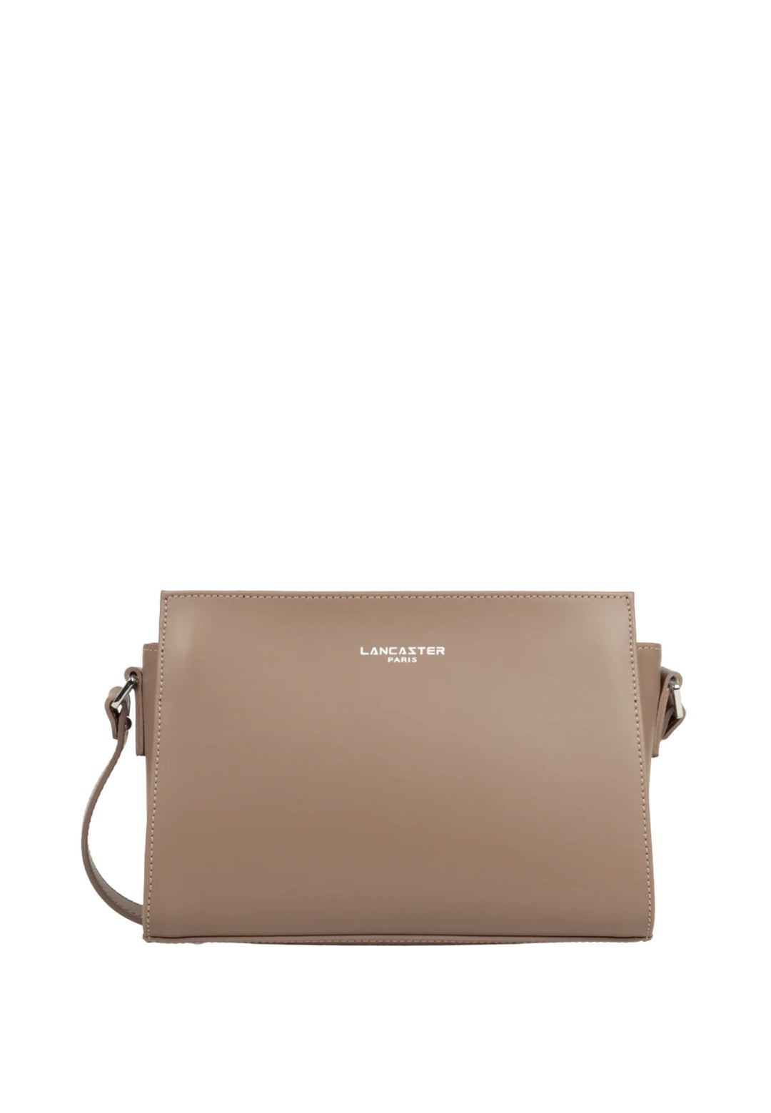Lancaster Borsa a tracolla Zippée S Smooth Praline