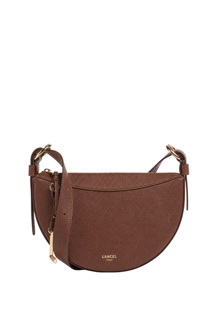 Lancel Faubourg Half-Moon Crossbody Bag Coconut