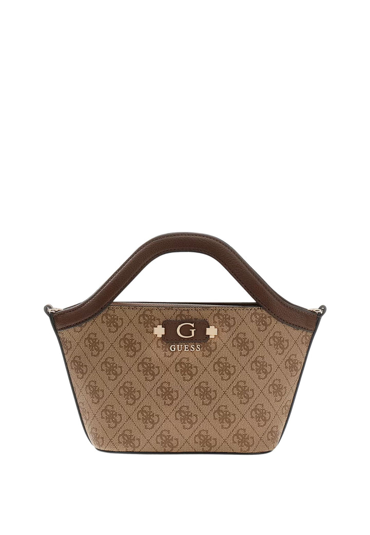 Guess Shopper-Beutel Lindsey Mini Latte Logo