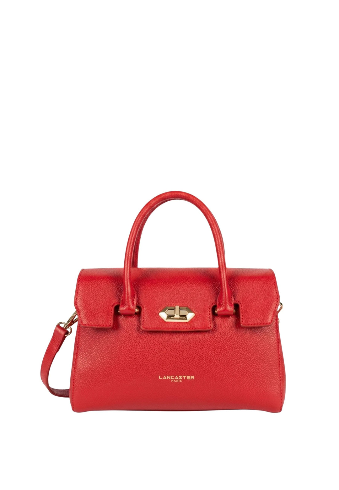 Mala de mão com aba e fecho S Milano Cosmos Vermelho