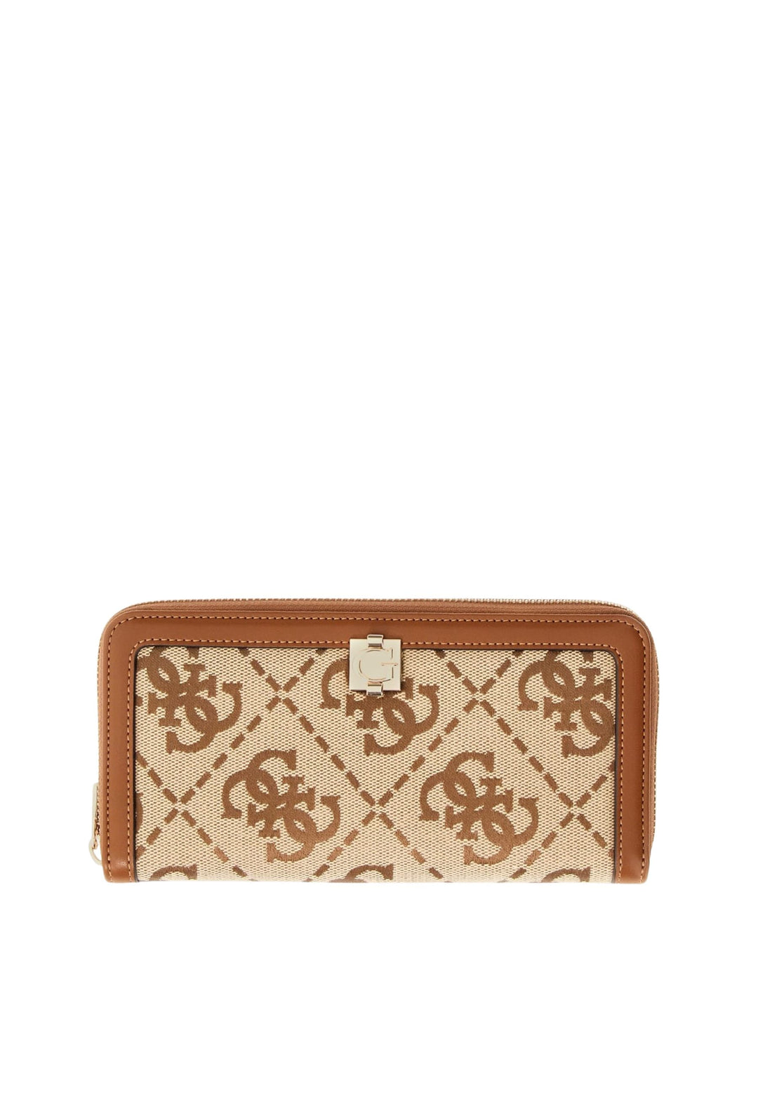Guess Rees Portemonnaie / Portemonnaie Audrey Grand Monogramm Latte Logo