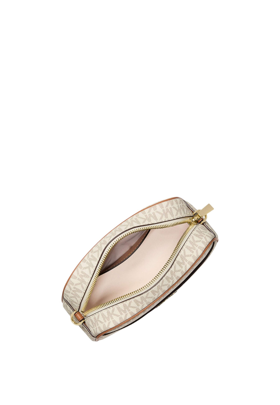 Michael Kors Lille Skuldertaske Jet Set 32F5GJ6C5B Beige