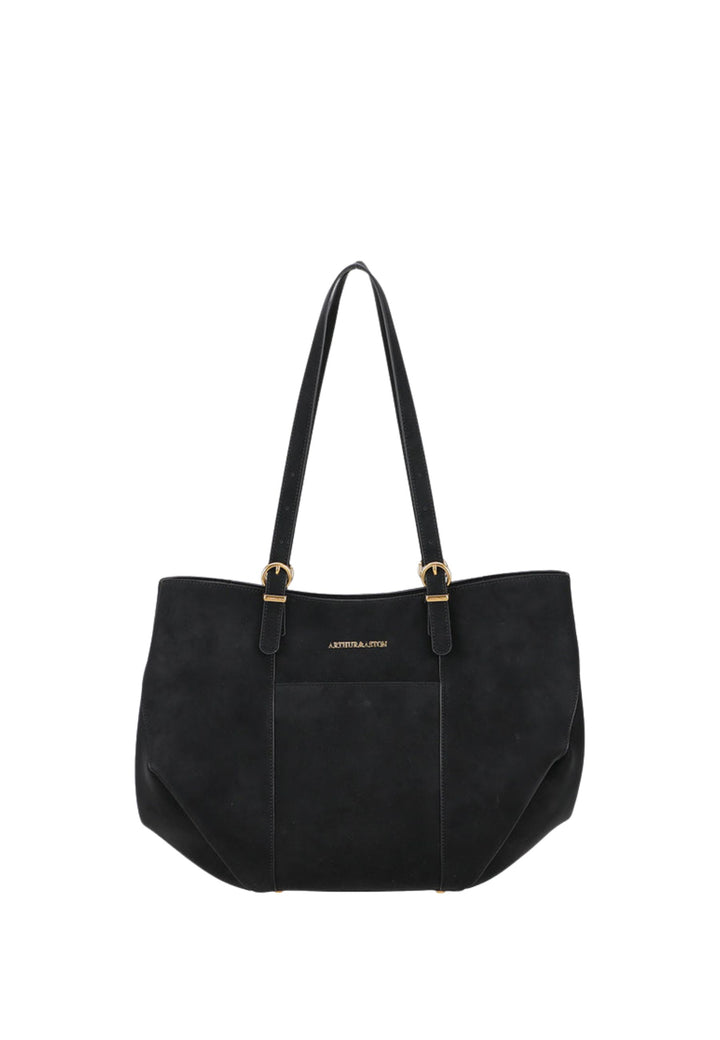 Arthur & Aston Dame Shopper / Indkøbstaske A218-07 Sort
