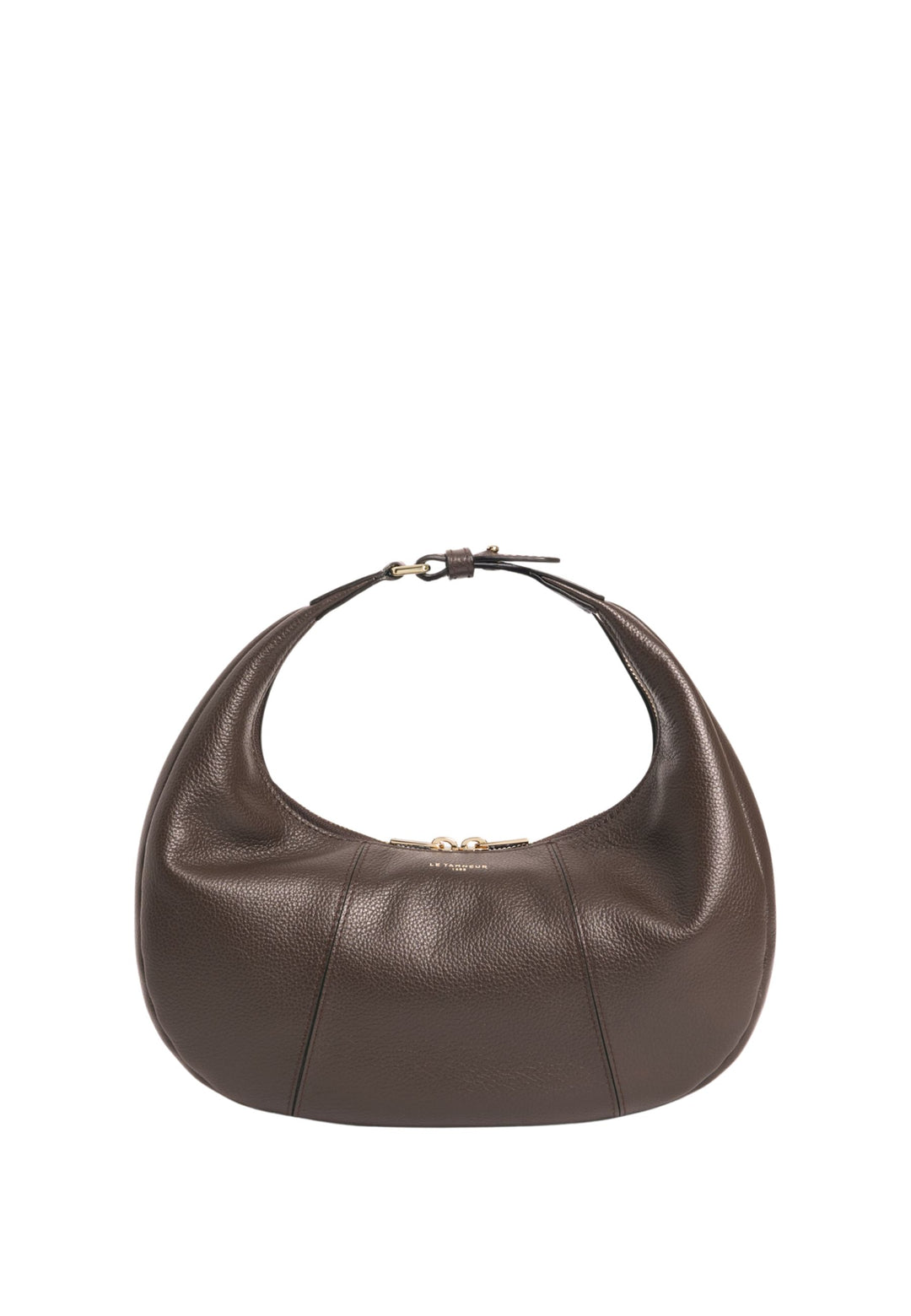 Le Tanneur Petit Sac hobo Juliette Marron Arabica