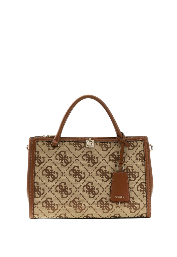 Guess Käekott Audrey Monogramme Latte Logo