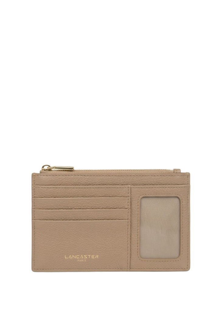 Lancaster Portacarte Con zip Dune Beige Scuro