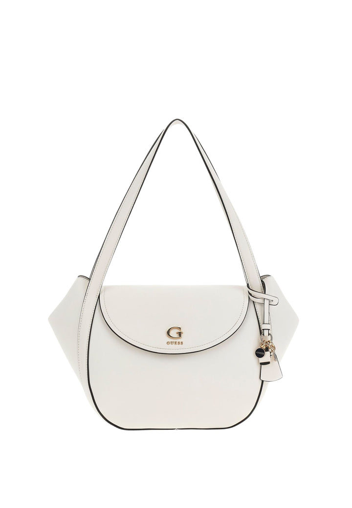 Guess Beutel mat Klapp Coleen Off White