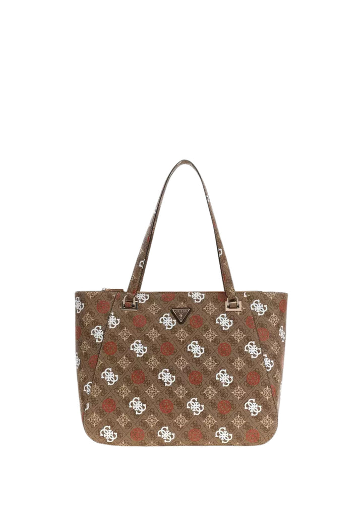 Guess Sac Voyage Eliette Toiletry Tra Latte Logo/Ginger