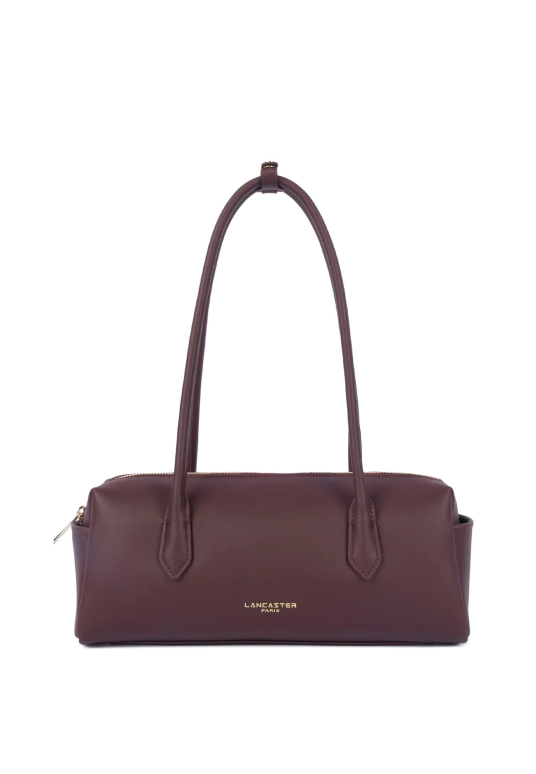 Lancaster Mala trotteur com fecho Donna Cube Bordeaux Escuro