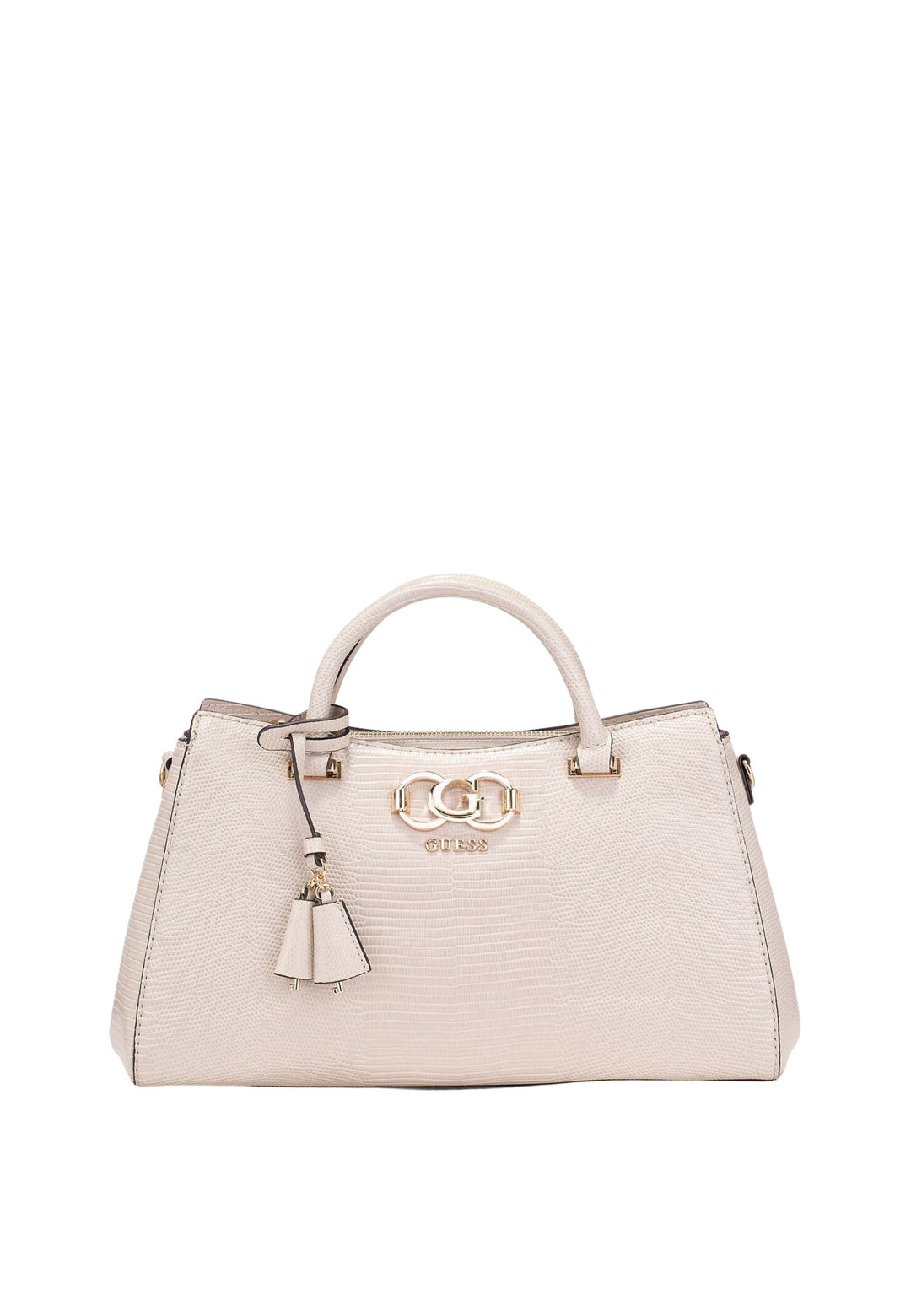 Guess Umhängentasche Anadela 3 Comp Satch Taupe KG962406