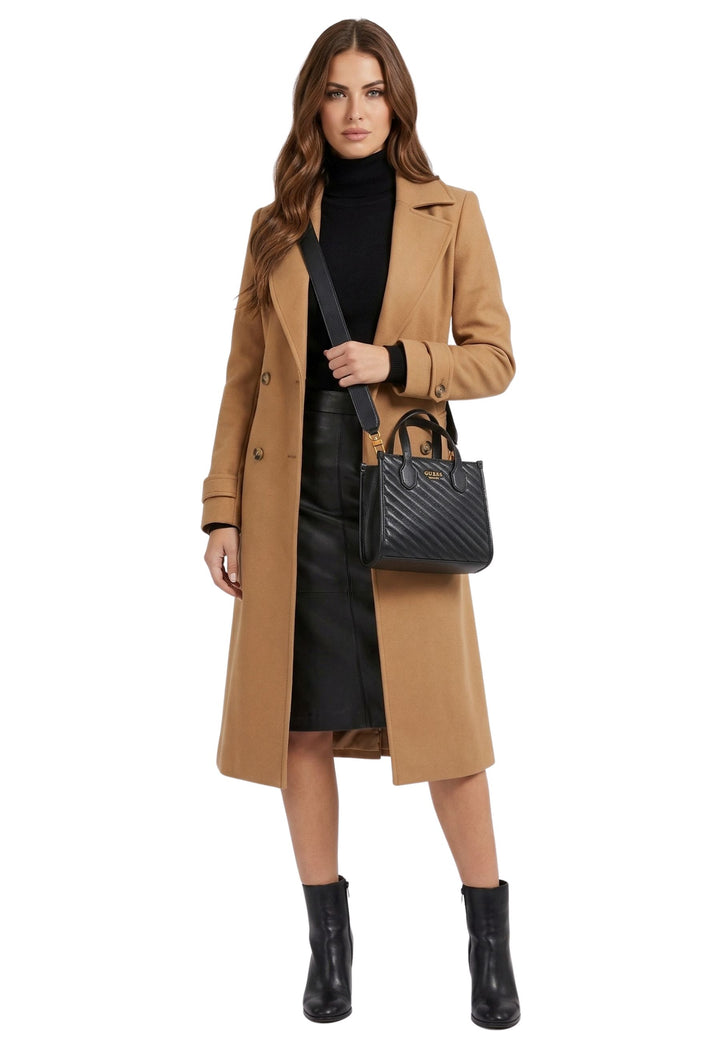 Mala Tote Guess Silvana 2 Comp Preta