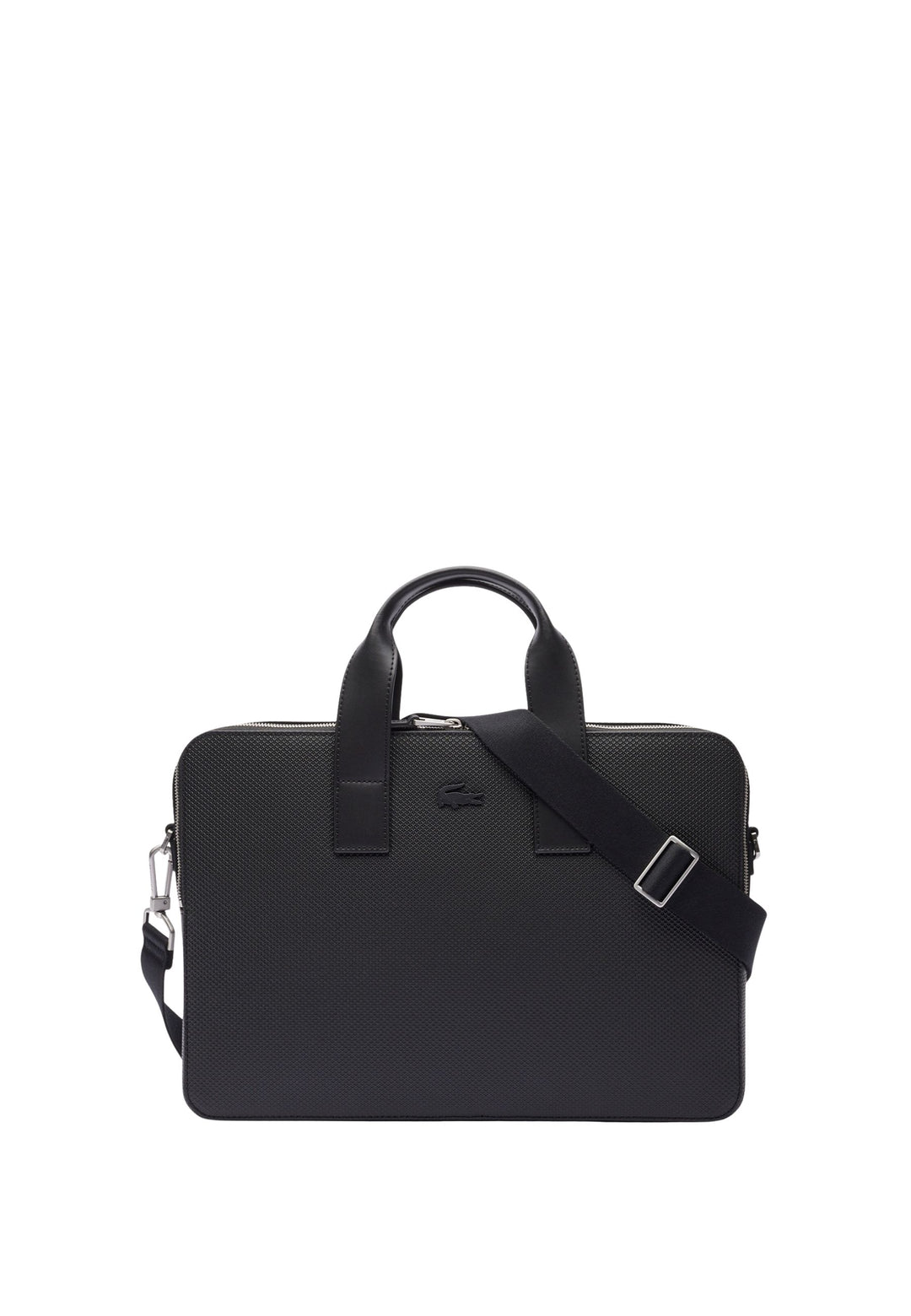 Lacoste Laptoptaske Chantaco i Læder NH2921CE Sort