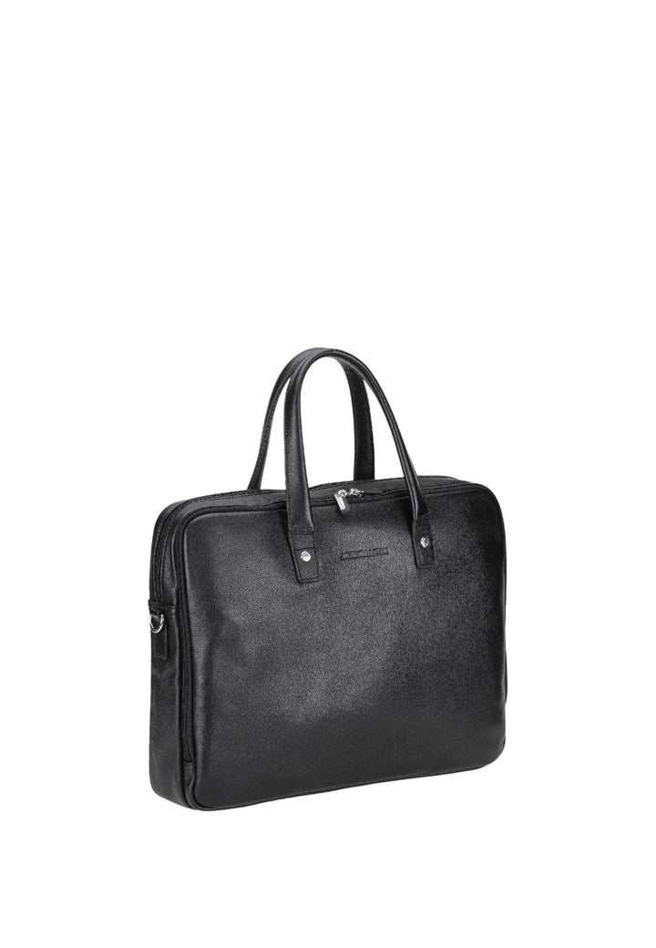 Arthur & Aston Porte Document Homme Noir