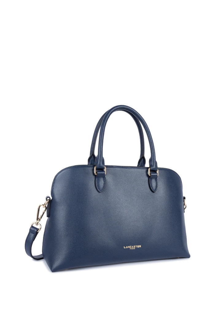 Lancaster Bolsa meia lua com fecho Sierra Jia 538-007 Azul Escuro