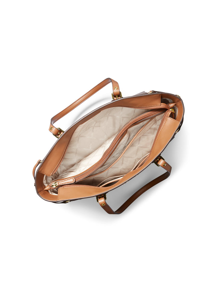 Michael Kors Borsa Shopper Voyager Marrone