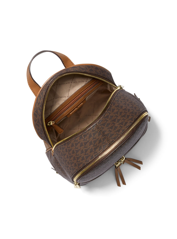Michael Kors Batoh Rhea Zip 30S7GEZB1B hnědý