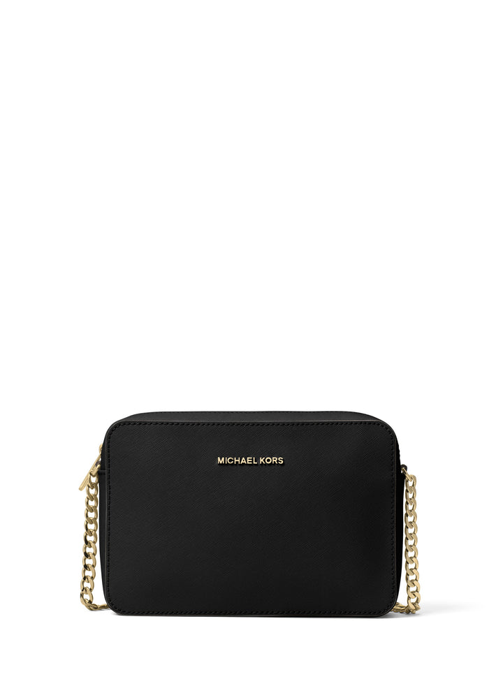 Michael Kors Sac Bandoulière Cuir Jet Set Noir