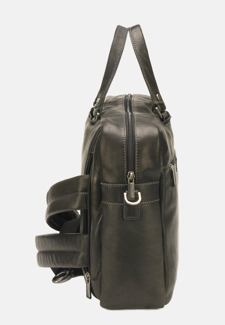 Arthur & Aston Porte Document Homme Noir