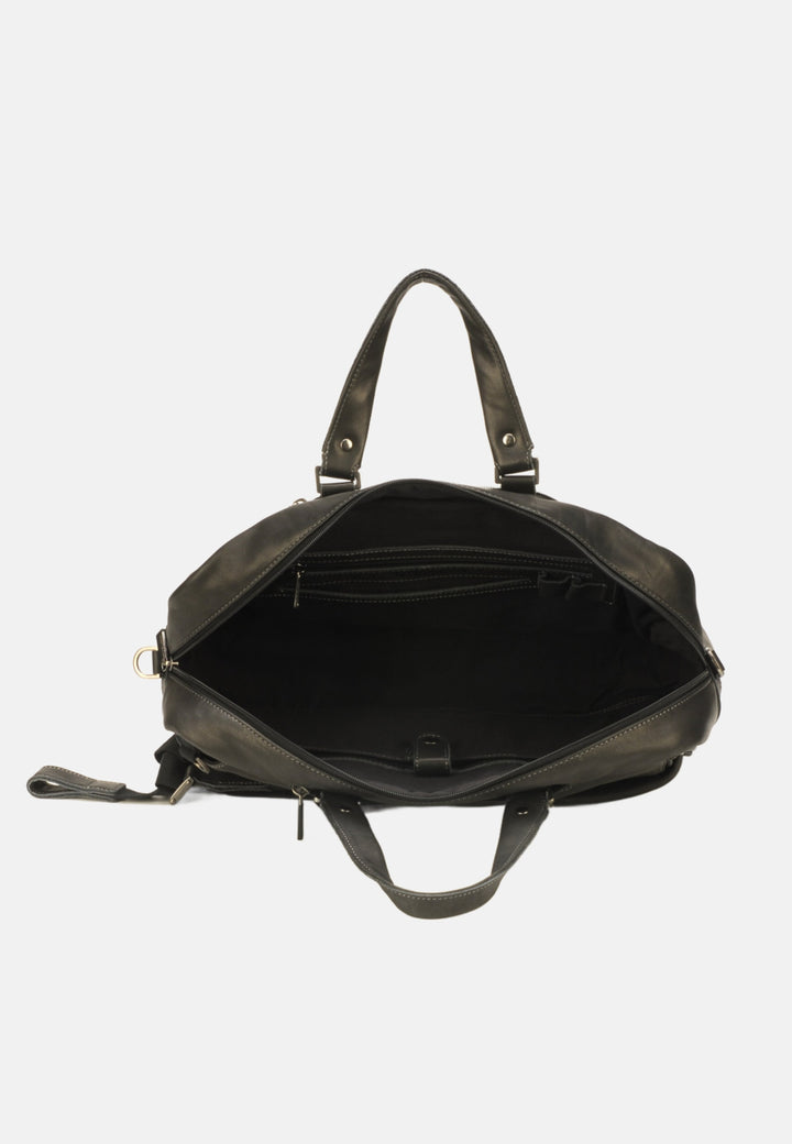 Arthur & Aston Porte Document Homme Noir